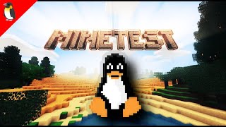 🐧Tux Nocturno  Domingo🐧 minetest [upl. by Orodoet417]