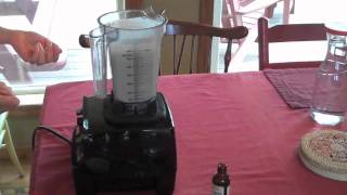 Raw Almond Milk in the Vitamix no straining [upl. by Erbas414]