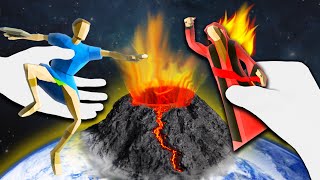 I Became GOD and Caused Disaster in VR GOD SIMULATOR [upl. by Serafine]