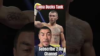 Boxing News Lomachenko Officially Ducks Tank Fight boxingnews [upl. by Winser322]