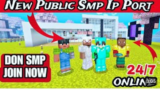 Minecraft public smp ip port 😎 120 minecraft server  247 online  public smp  Javape [upl. by Frantz125]