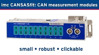 imc CAN Measurement modules for automotive testing [upl. by Zzahc]