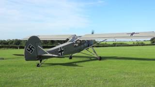 Low amp Slow  Very Slow  Fieseler Storch  Shuttleworth Military Pageant 2013 [upl. by Leona948]