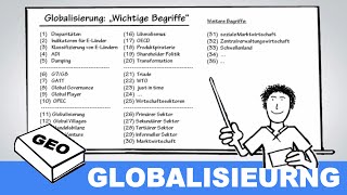 Geovokabeln Globalisierung  Erdkundeunterricht  Geographieunterricht [upl. by Vesta899]