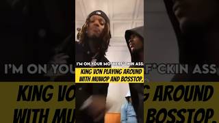 King von playing around with muwop and bosstop to a great track kingvon muwop bosstop oblock [upl. by Rilda]