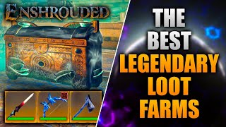 BEST LEGENDARY WEAPONS amp ARMOR FARM LOCATIONS in Enshrouded [upl. by Herod]