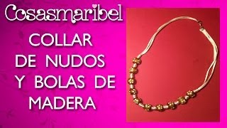 DIYCollar de nudos franciscanos [upl. by Ahsyia]