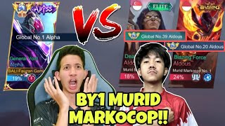 TEGANG ALPHA FAUZAN VS 2 MURID MARKOCOP TOP GLOBAL ALDOUS [upl. by Grover]