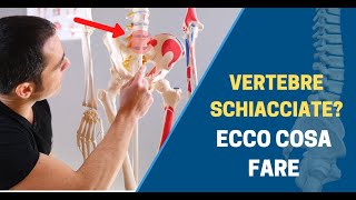 Hai uno SCHIACCIAMENTO delle VERTEBRE Ecco cosa puoi fare [upl. by Solnit380]