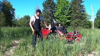 290 The BEST way to LOSE your FERRIS ISX 3300 Zero Turn Mower Just let your neighbour try it [upl. by Arvy]