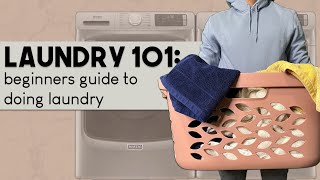 How To Do Laundry for Beginners  Laundry 101 [upl. by Kired]