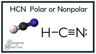 Is HCN Polar or Nonpolar Hydrogen Cyanide [upl. by Bernardina32]