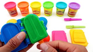 Learning Colors and Creating Ice Cream with PlayDoh [upl. by Rhines165]