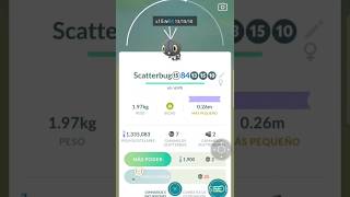 COMO CONSEGUIR A SCATTERBUG pokemongo pokemon scatterbug trucos catch gotcha [upl. by Marris65]