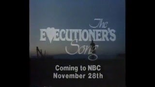 An NBC Promo For quotThe Executioners Songquot [upl. by Henryson713]