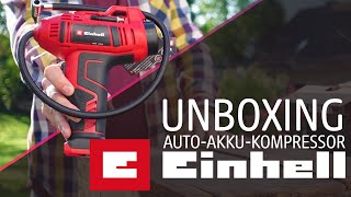 Einhell  AkkuKompressor CECC 18 LiSolo REVIEW [upl. by Hanima]