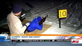 Brandon Roth Tries Biathlon Live 021418 [upl. by Murdoch]