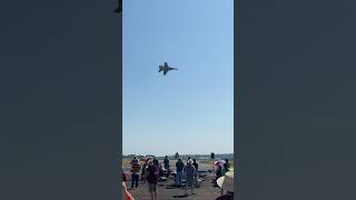 EA18 Growler Demonstration Team Sharp Turn Performance airshow [upl. by Arhas225]