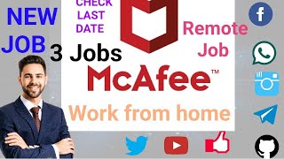 Mcafee Hiring  Remote Jobs  UST OffCampus  Jobs hiring for 2024 2023 2022 2021 2020 [upl. by Alejandra]