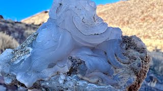 Botryoidal chalcedony overload in Utah [upl. by Riva]