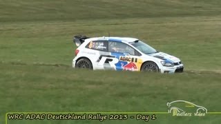 WRC Deutschland Rallye 2013  Ogier Vs Neuville  SS1 HD Devillersvideo [upl. by Notsew509]