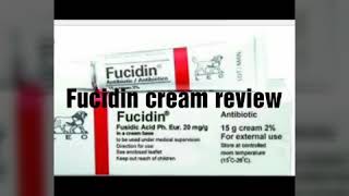 Fucidin cream review [upl. by Latta]