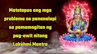 Matatapos ang mga problema sa pananalapi sa pamamagitan ng pagawit nitong Lakshmi Mantra [upl. by Aihcats]