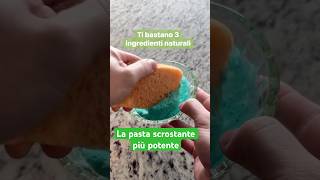 Pasta scrostante fai da te con 3 ingredienti è la più potente puliziedicasa pulizia puliziacasa [upl. by Virendra987]