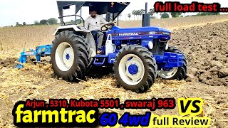 farmtrac 60 4wd  powermaxx full review  Village engineer view [upl. by Dawna]