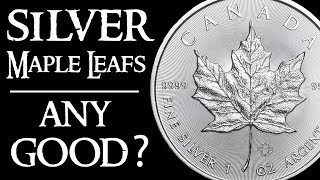 Are Canadian Silver Maple Leaf Coins Good for Silver Stacking [upl. by Grimbald241]