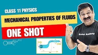 Mechanical Properties of Fluids One Shot video 💥NCERT Chap 9 Class 11 Physics one shot [upl. by Eiggem]