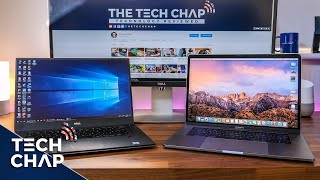 Macbook Pro 15 2017 vs Dell XPS 15 9560  Best Laptop  The Tech Chap [upl. by Noraj]