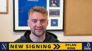 NEW SIGNING  Dylan King  Dungannon Swifts FC [upl. by Cerracchio]