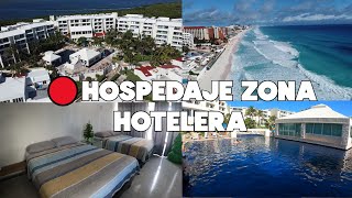 HOSPEDAJE FRENTE A LA PLAYA EN CANCUN  BARATO🔴DICIEMBRE 2023 [upl. by Ednalrim751]