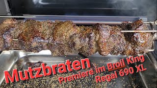 Mutzbraten Premiere im Broil King Regal 690 XL  2022 Modell [upl. by Rodrick]