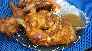 Chicken Fry MDHussain Jama Masjid Style  Famous Recipe  Simple and Crispy [upl. by Bernard379]