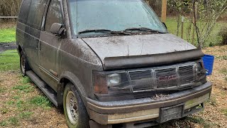 1994 GMC Safari Minivan Powertrain Removal [upl. by Nnaeirelav]