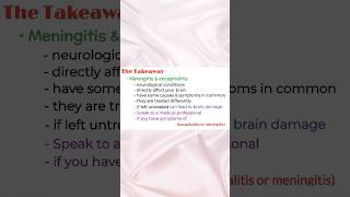 Meningitis and encephalitis difference physiology made easy physiology shorts medical shorts [upl. by Ojeillib]