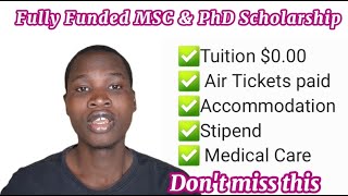 No Tuition University Stipend with Accommodation and Medical Insurance FAHD [upl. by Aeli569]