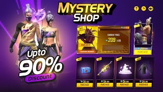 September Mystery Shop Event Free Fire 💥 Golden Shade Bundle Return Free Fire  Free Fire New Event [upl. by Orji390]