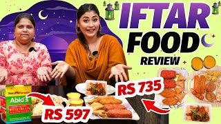 Mannady Street Food amp IFTAR Box Review  IFTAR Feast at Home ftShabnam Sunita Xpress [upl. by Sammie]