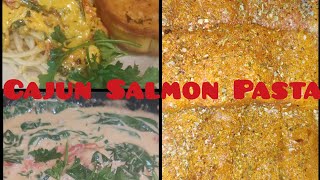 Cajun Salmon Pasta shorts [upl. by Intihw]