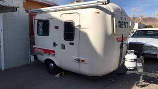 UHaul 13 Fiberglass Travel Trailer CT13 1984 [upl. by Ahsekyw]