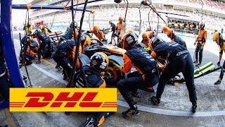 DHL Fastest Pit Stop Award 2024 Belgian GP McLaren  Oscar Piastri [upl. by Mouldon556]