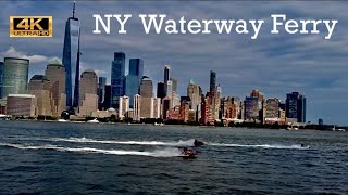 NY Waterway Ferry Ride  New York City To Hoboken New Jersey [upl. by Fenner]