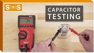 How to Test an HVAC Motor Capacitor  Spec Sense [upl. by Elockin580]