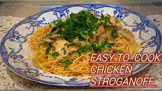 Chicken Stroganoff Recipe [upl. by Yemrots]