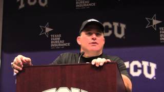 TCU coach Gary Patterson breaks down win over SMU [upl. by Moule]