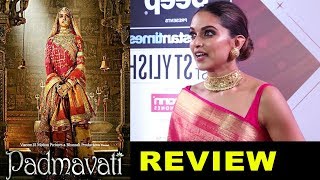 Padmavati Movie Review By Deepika Padukone [upl. by Nodla307]