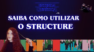 Como estimar grupos genéticos utilizando o programa Structure [upl. by Ssyla270]